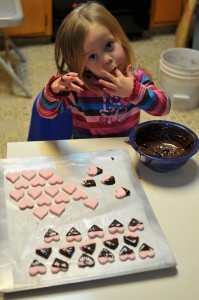 Dipping Hearts