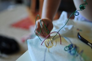 Wire sculpture