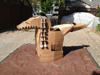 Cardboard Dragon