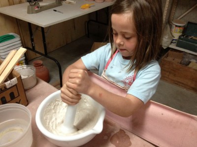 Mixing Glaze